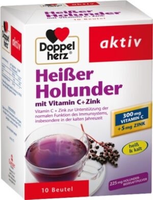 Doppelherz aktiv Heißer Holunder mit Vitamin C + Zink