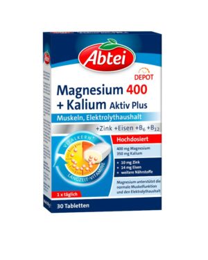 Abtei Magnesium 400 + Kalium