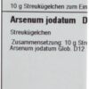 ARSENUM JODATUM D 12 Globuli