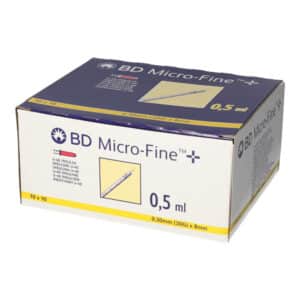 BD MICRO-FINE+ Insulinspritzen 0