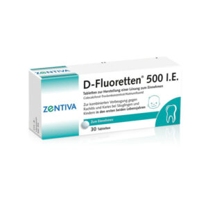 D-Fluoretten 500 I.E.