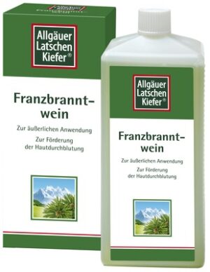 Allgäuer Latschen Kiefer Franzbranntweiin