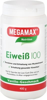 EIWEISS 100 Vanille Megamax Pulver