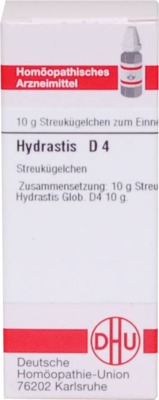 HYDRASTIS D 4 Globuli