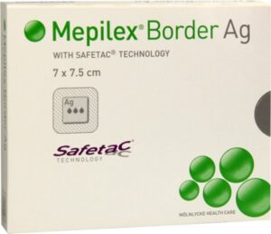 MEPILEX Border Ag Schaumverb.7x7