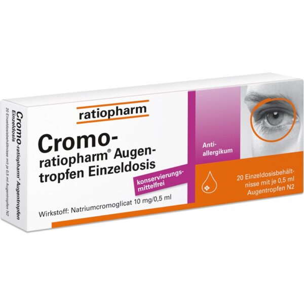 Cromo-ratiopharm Augentropfen Einzeldosis