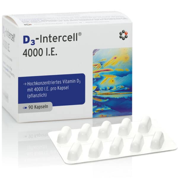 D3-INTERCELL 4.000 I.E. Kapseln