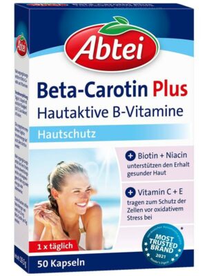 Abtei Beta-Carotin Plus Hautaktive B-Vitamine