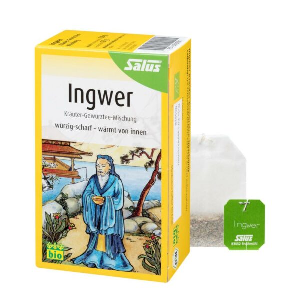 INGWER KRÄUTER-GEWÜRZTEE Salus Filterbeutel