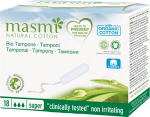 BIO TAMPONS Super 100% Bio-Baumwolle MASMI