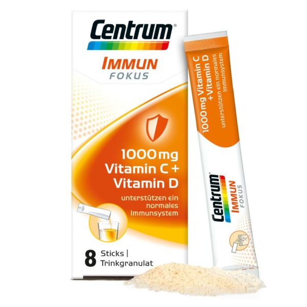 CENTRUM Immun Fokus 1000 mg Vitamin C+D Trinkgranulat