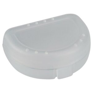 Zahnspangenbox - Smallbox Weiß Transparent