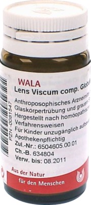WALA Lens Viscum comp. Globuli velati