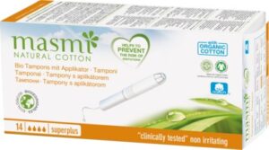 masmi bio Tampons mit Applikator