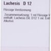 LACHESIS D 12 Dilution