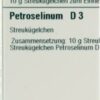 PETROSELINUM D 3 Globuli