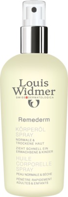 WIDMER Remederm Körperöl Spray leicht parfümiert