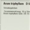 ARUM TRIPHYLLUM D 6 Globuli