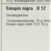 SINAPIS NIGRA D 12 Globuli