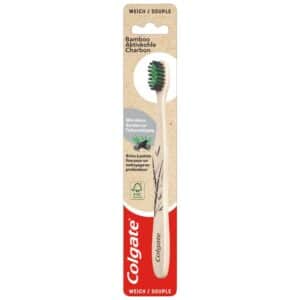 Colgate bamboo Aktivkohle Zahnbürste WEICH