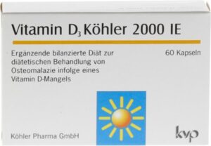 Vitamin D3 Köhler 2000 IE Kapseln