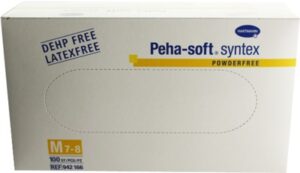 Peha-soft syntex Puderfrei Untersuchungshandschuhe unsteril M