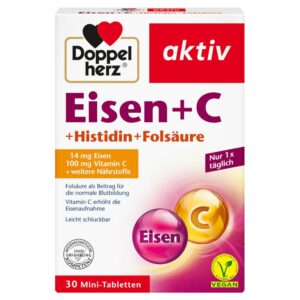 Doppelherz aktiv Eisen + C+ L-Histidin + Folsäure