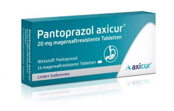 Pantoprazol axicur 20 mg