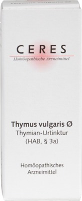 CERES Thymus vulgaris Urtinktur