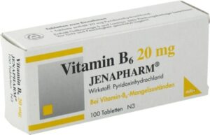 VITAMIN B6 20 mg Jenapharm