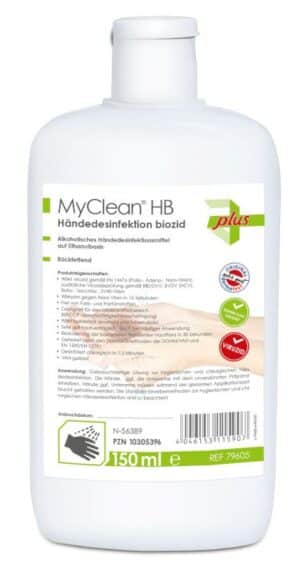 MYCLEAN HB Haut-&Händedesinfektion auf Ethanolbasis