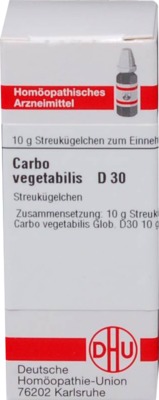 CARBO VEGETABILIS D 30 Globuli