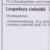 LESPEDEZA SIEBOLDII D 3 Globuli