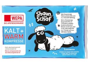 WEPA Kalt + Warm Kompresse Shaun das Schaf