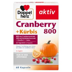 Doppelherz aktiv Cranberry 800 + Kürbis