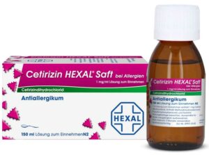 Cetirizin HEXAL  Saft bei Allergien 1mg/ml