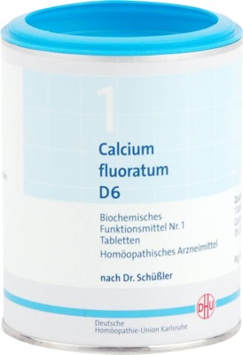 BIOCHEMIE DHU 1 Calcium fluoratum D 6