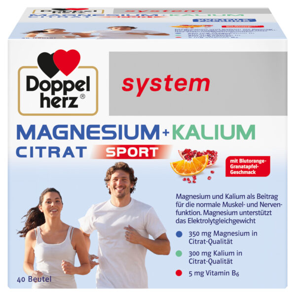 Doppelherz system MAGNESIUM + KALIUM CITRAT