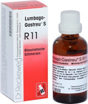 LUMBAGO GASTREU S R 11 Tropfen zum Einnehmen