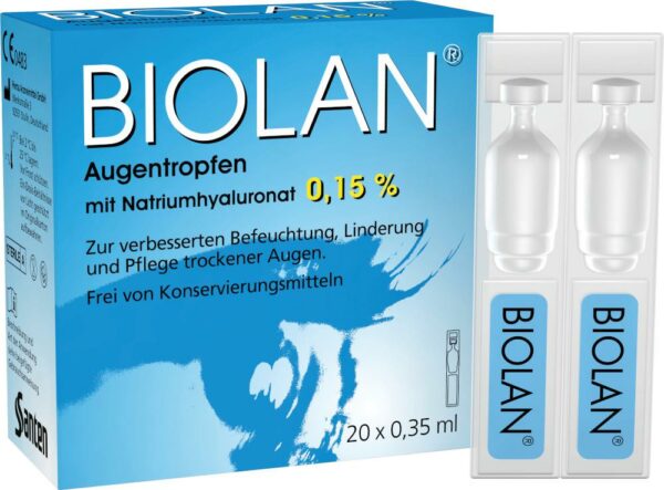 BIOLAN Augentropfen Einzeldosispipetten