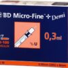 BD Micro-Fine+ Demi Insulinspritzen 0