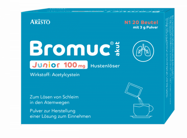 Bromuc akut Junior 100mg Hustenlöser