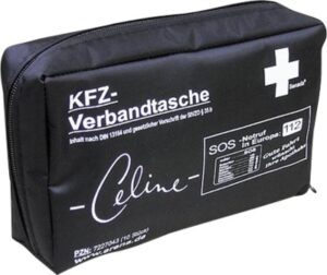 VERBANDTASCHE Auto Celine schwarz