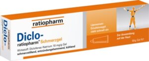 Diclo ratiopharm Schmerzgel bei Schmerzen