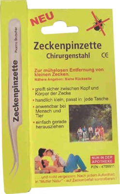 Zeckenpinzette Chirurgenstahl