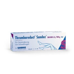 Thrombareduct Sandoz 180000 I.E./100g Gel