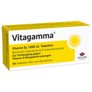 VITAGAMMA Vitamin D3 1.000 I.E. Tabletten