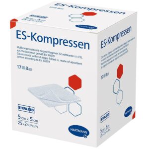 ES-KOMPRESSEN steril 5x5 cm 8fach