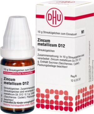 ZINCUM METALLICUM D 12 Globuli