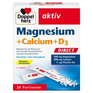 Doppelherz aktiv Magnesium + Calcium + D3 DIRECT